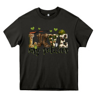 Asphalt love my soldier Heavy Core Tee - Zillion Design Studio