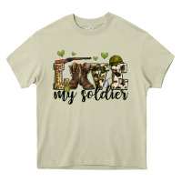 Love My Soldier Heavy Core Tee | Teevron
