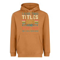 Meerkat I Have Two Tıtles Dad And Step Dad And I Rock Them Heavyweight Hoodie - Bettercallsaul