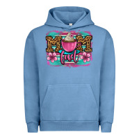 Pigment Pebble Blue mom fuel coffee cup Urban Hoodie - OliviaCreatesArt