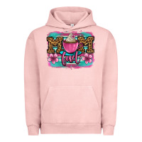 Pigment Salmon mom fuel coffee cup Urban Hoodie - OliviaCreatesArt