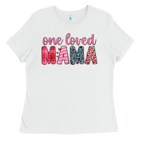 White one loved mama Ladies Tee - JahusDesignShop