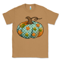 Toasted Coconut blue plaid autumn pumpkin Classic Tee - Jasminsmagicworld