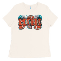 Bone mini American football Ladies Tee - Zillion Design Studio