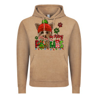 Vintage Coffee merry pawmas christmas yorkie Vintage Hoodie - Jasminsmagicworld