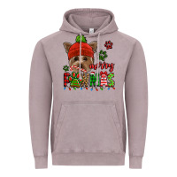 Vintage Zinc merry pawmas christmas yorkie Vintage Hoodie - Jasminsmagicworld