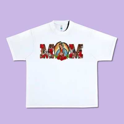 Mom Lady Of Guadalupe Urban Heavy Tee Designed By Barkaloodesign