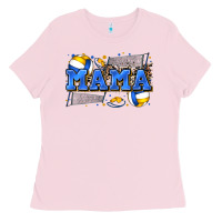 Bubblegum Pink mama volleyball Ladies Tee - Zillion Design Studio
