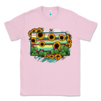 Bubblegum Pink North Dakota State Map Classic Tee - RanaPortraitStore