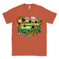 Copper North Dakota State Map Classic Tee - RanaPortraitStore