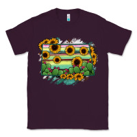 Plum North Dakota State Map Classic Tee - RanaPortraitStore