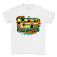 White North Dakota State Map Classic Tee - RanaPortraitStore