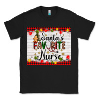 Black santa's favorite nurse Classic Tee - AdoDesignShop
