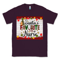 Plum santa's favorite nurse Classic Tee - AdoDesignShop