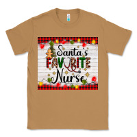 Toasted Coconut santa's favorite nurse Classic Tee - AdoDesignShop