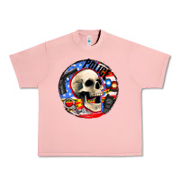 Salmon police skull and police equipment Urban Heavy Tee - AdoDesignShop