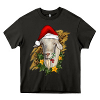 Asphalt christmas goat Heavy Core Tee - RanaPortraitStore