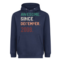 Navy Awesome Since December 2008 Heavyweight Hoodie - Bettercallsaul