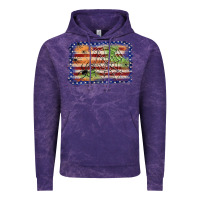 Cloud Purple American flag halloween background Vintage Hoodie - JahusDesignShop