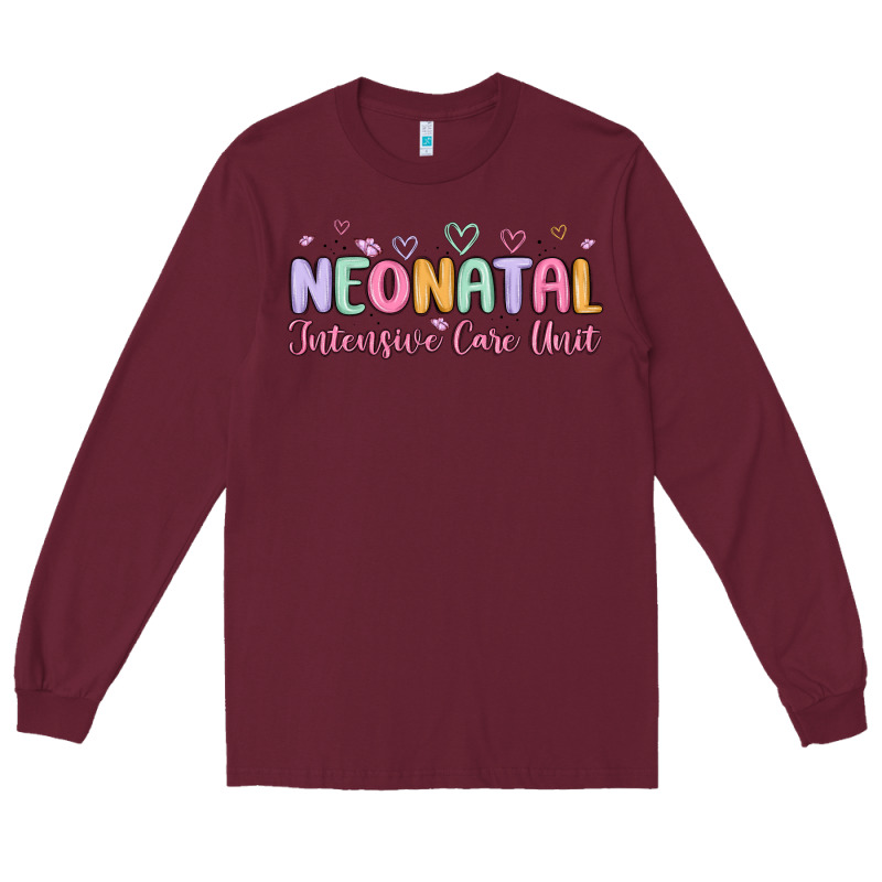 Nicu Nurse Neonatal Intensive Care Unit Long Sleeve Tee by MaliasSmallBusiness | Teevron
