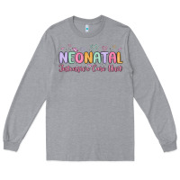 Heather Grey nicu nurse neonatal intensive care unit Long Sleeve Tee - MaliasSmallBusiness