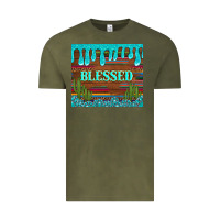 Vintage Olive blessed annd cactus with gemstone tumbler Vintage Tee - Artiststas