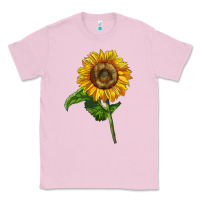 Bubblegum Pink mammoth sunflower Classic Tee - LillyAllenDesigns