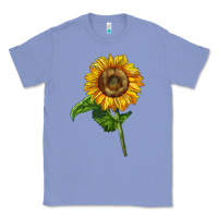 Colony Blue mammoth sunflower Classic Tee - LillyAllenDesigns
