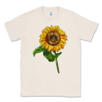 Natural mammoth sunflower Classic Tee - LillyAllenDesigns