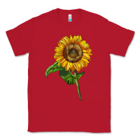 Red mammoth sunflower Classic Tee - LillyAllenDesigns
