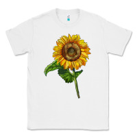 White mammoth sunflower Classic Tee - LillyAllenDesigns