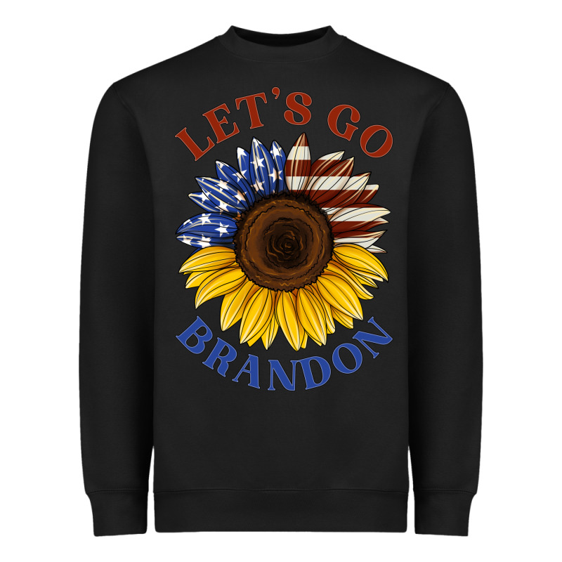 American Flag Sunflower Heavyweight Sweatshirt by Jasminsmagicworld | Teevron