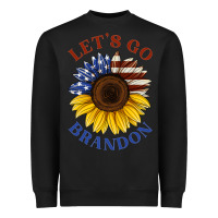 Black American flag sunflower Heavyweight Sweatshirt - Jasminsmagicworld