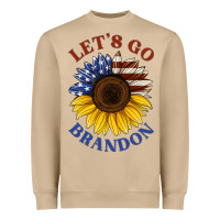 Mushroom American flag sunflower Heavyweight Sweatshirt - Jasminsmagicworld
