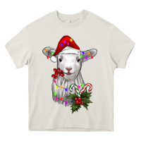 Cream christmas baby sheep Heavy Core Tee - RanaPortraitStore