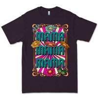 Plum mama mama mama Premium Tee - CowhideDigitalArt