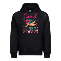 Black cupid find me a cowboy Urban Hoodie - OliviaCreatesArt