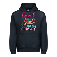 Navy cupid find me a cowboy Urban Hoodie - OliviaCreatesArt