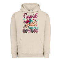 Pigment French Oak cupid find me a cowboy Urban Hoodie - OliviaCreatesArt
