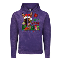 Cloud Purple merry pawmas christmas german shepherd Vintage Hoodie - Jasminsmagicworld