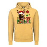 Vintage Mustard merry pawmas christmas german shepherd Vintage Hoodie - Jasminsmagicworld
