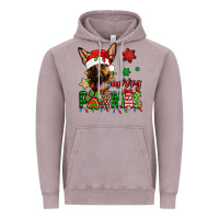 Vintage Zinc merry pawmas christmas german shepherd Vintage Hoodie - Jasminsmagicworld