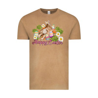 Vintage Camel easter bunny with carrots and daisy Vintage Tee - AdoDesignShop