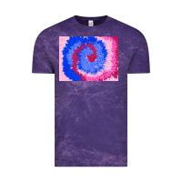 Cloud Purple tie dye background colourful leopard 3200x2400 Vintage Tee - AdoDesignShop