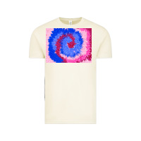 Vintage Arctic tie dye background colourful leopard 3200x2400 Vintage Tee - AdoDesignShop