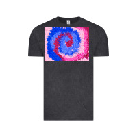 Vintage Black tie dye background colourful leopard 3200x2400 Vintage Tee - AdoDesignShop