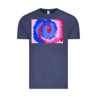 Vintage Denim tie dye background colourful leopard 3200x2400 Vintage Tee - AdoDesignShop