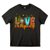 Asphalt love camping Heavy Core Tee - Zillion Design Studio