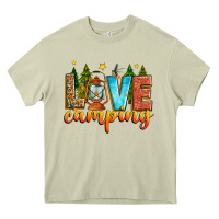 Mossy love camping Heavy Core Tee - Zillion Design Studio