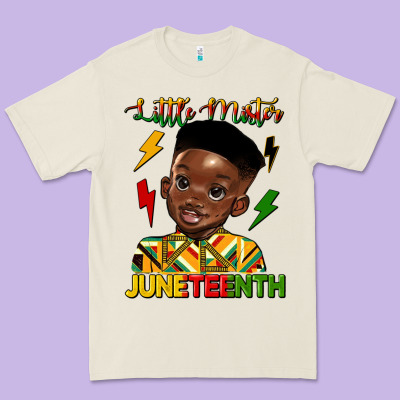 Little Mister Juneteenth Premium Tee Designed By Hra Design Shop